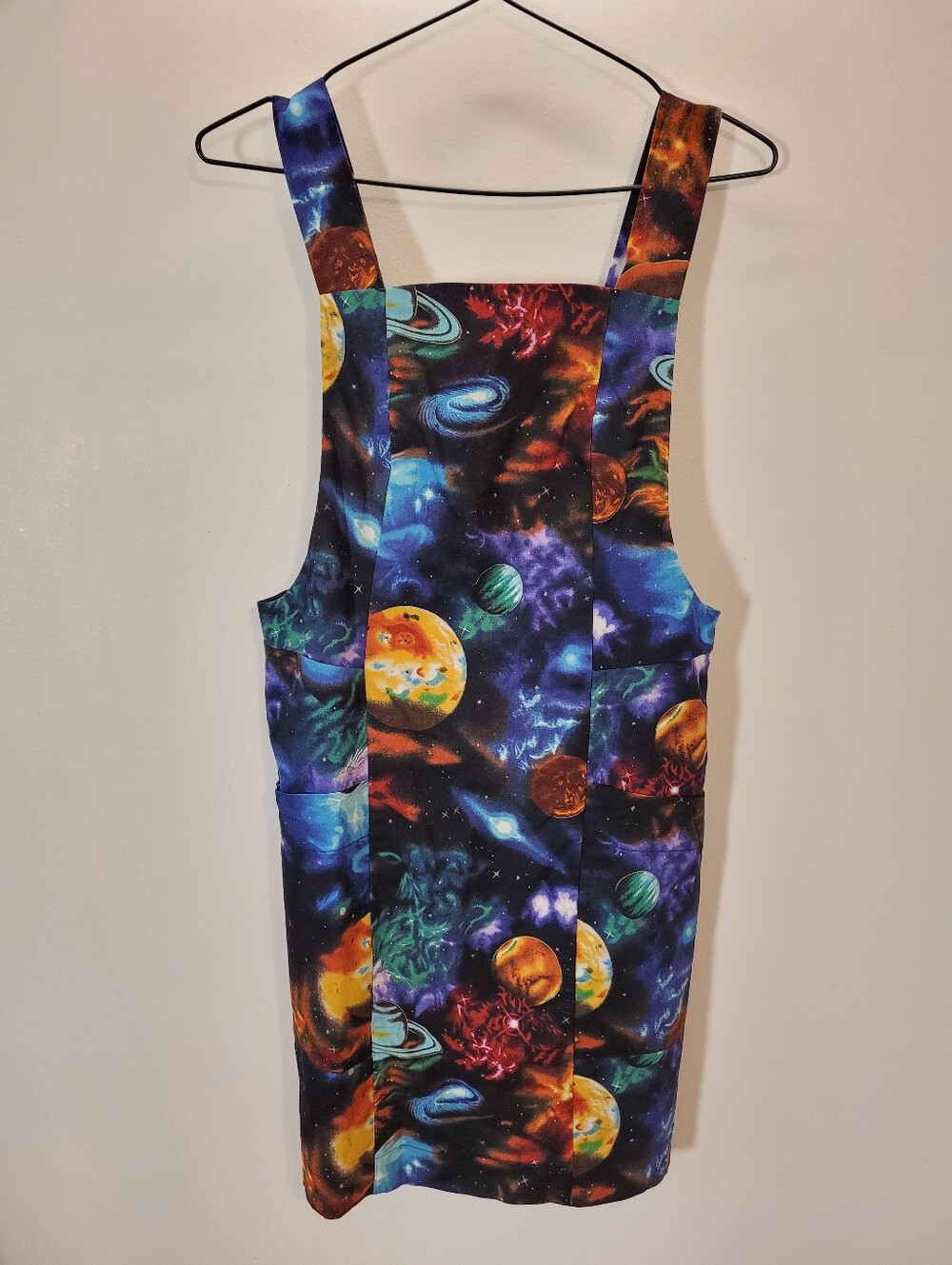 Birds Of North America Leiothrix Jumper Dress - Intergalactic Print - Size 10